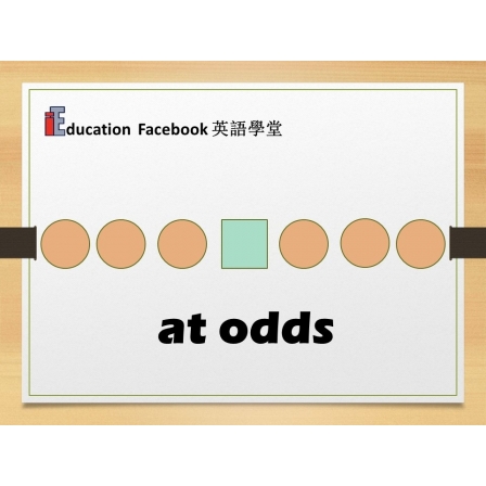 Facebook English_Week 108_03.0519_At Odds (Image)